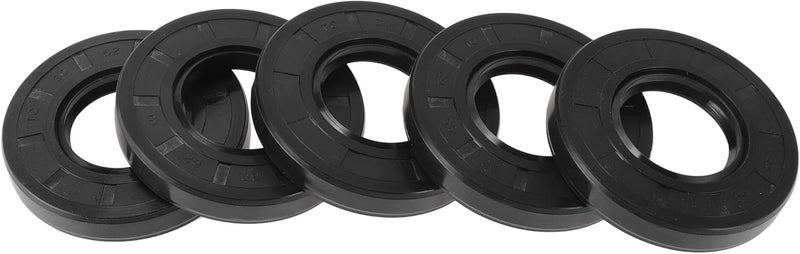 HEROFFIX 5 Pcs Rotary Shaft Seal High Pressure Oil Seal 30x62x10mm Black Nitrile 70 Durometer Rubber - Image 1